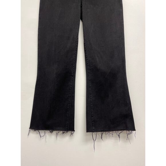 Spanx Cropped Flare Pull On Shaping Stretch Tummy Control Jeans Medium 20231R - Picture 8 of 13